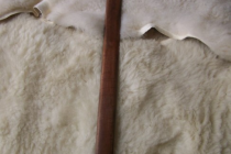 Fourreau épée ‘couture en croix ‘