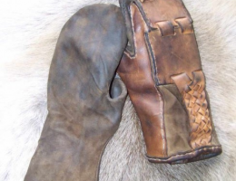 Gants-moufles