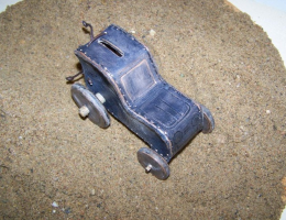 Tirelire tracteur