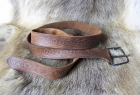 Ceinture avec boucle forgée